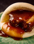 仁修樓:海老チリ・東坡肉(トンポーロー)・割包(カーポー)セット