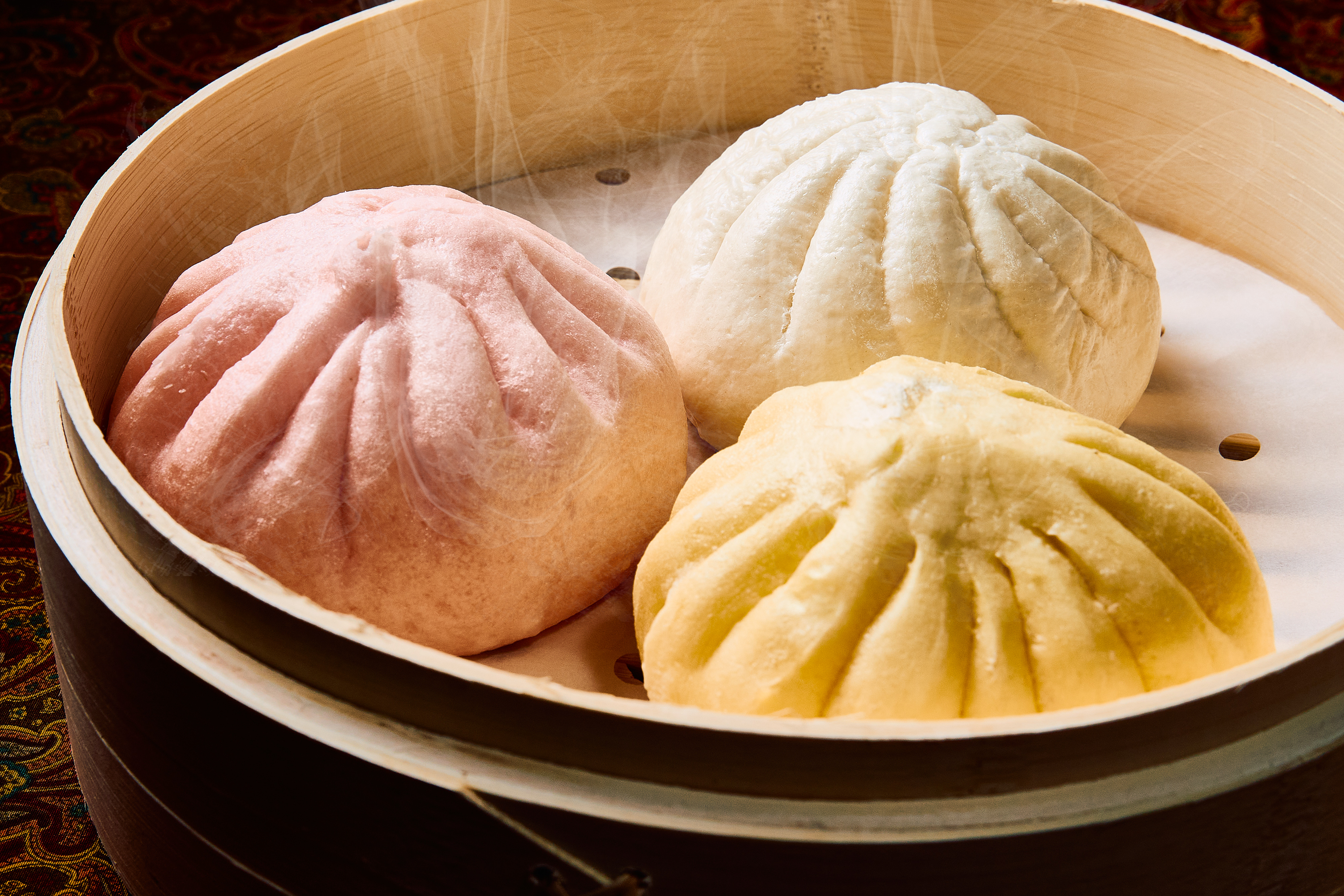 カッチャルバッチャル：3種の特製スパイスカレーまんセット（ポーク・海老・ラム）