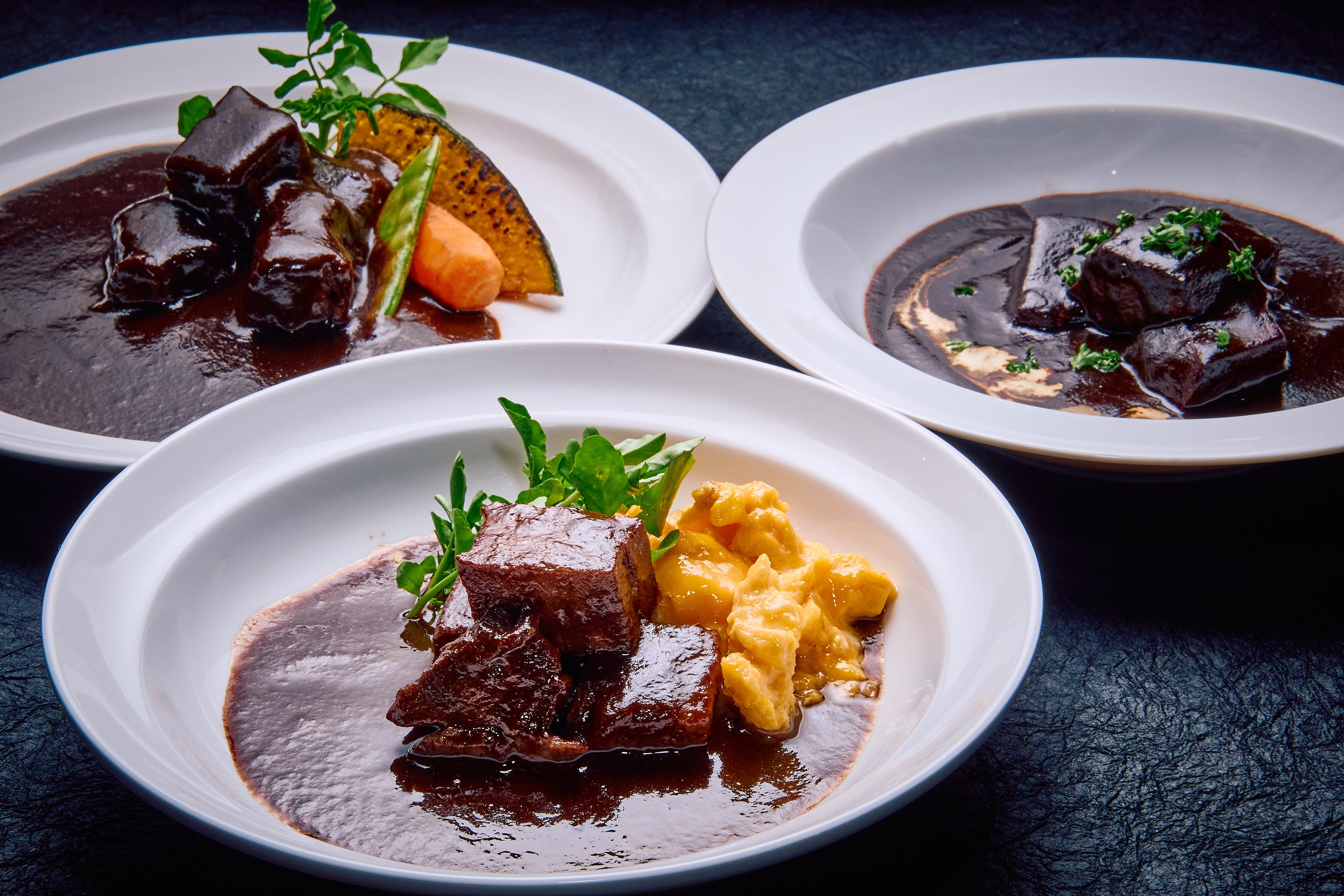 kitchen俊貴：黒毛和牛ビーフシチュー・牛タンシチュー・黒毛和牛赤ワイン煮セット