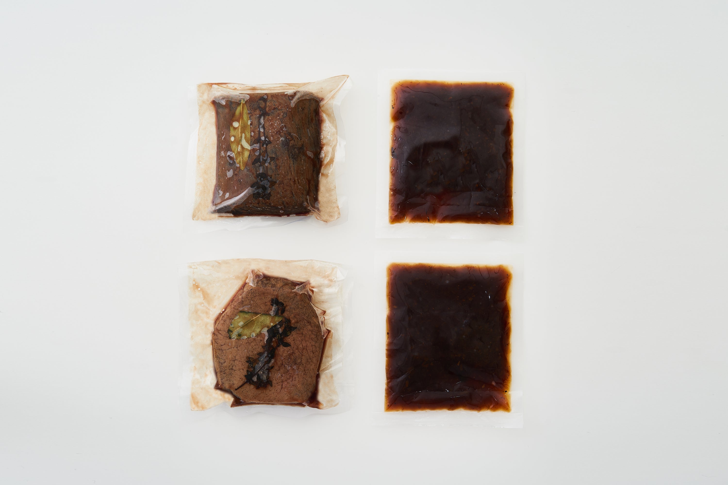 【送料込】Nabeno-Ism：ローストビーフ食べ比べセット （グラスフェッドビーフ フィレ肉・黒毛和牛モモ肉）（ギフト箱入）