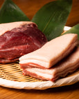 柳家：国産猪肉をオリジナル味噌ダレで煮込む猪鍋（２－３人前）