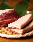 柳家：国産猪肉をオリジナル味噌ダレで煮込む猪鍋（１人前）